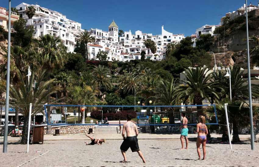 Hotel Bajamar Ancladero Playa Nerja Eksteriør billede